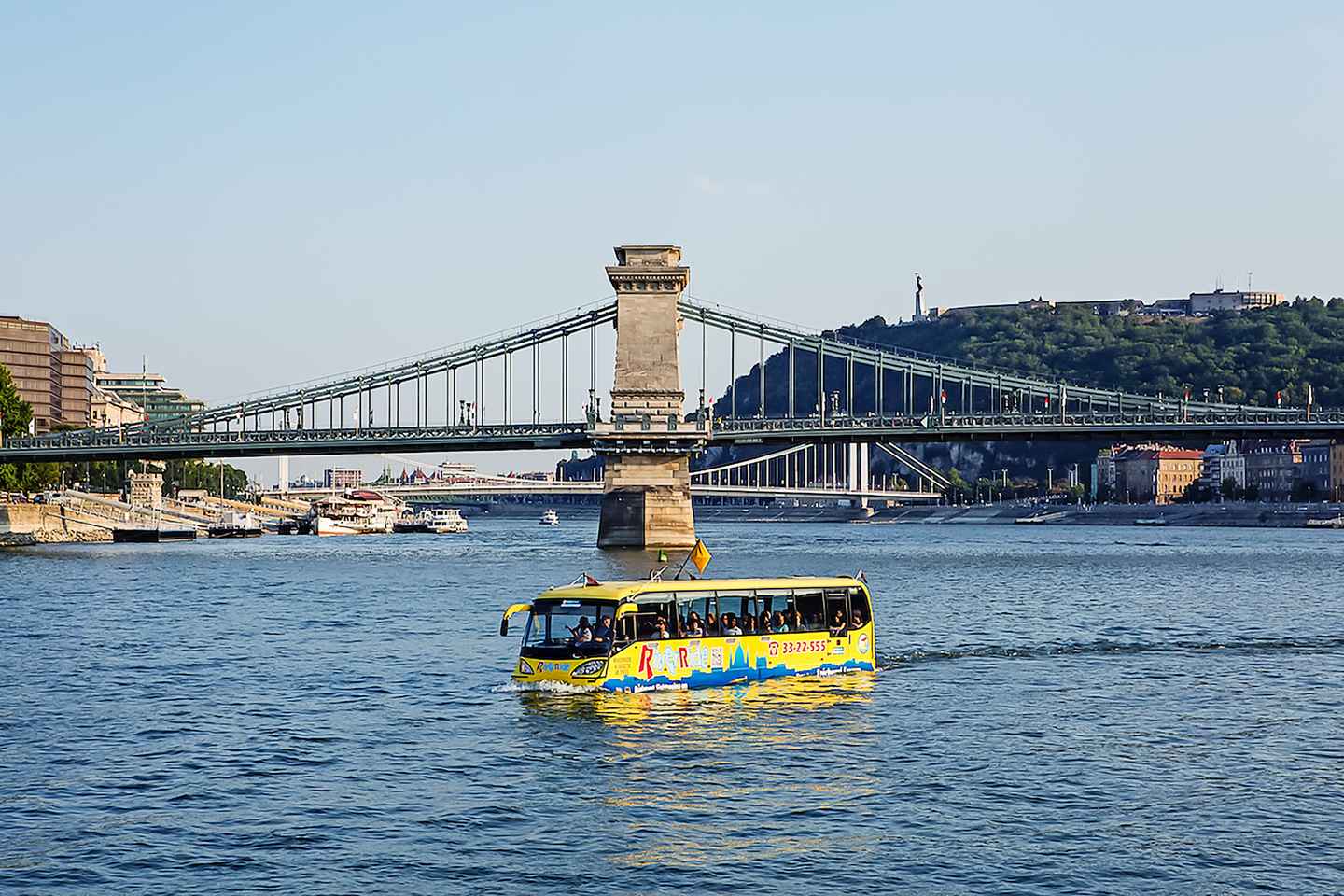 budapest by land and water: floating bus tour
