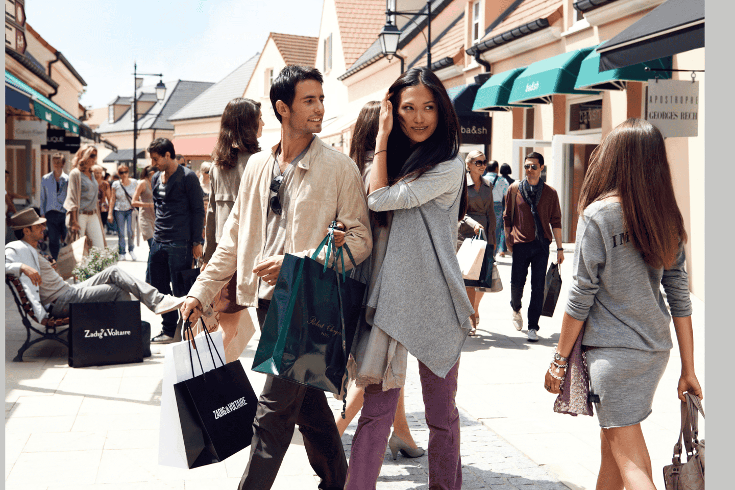 paris: vallée village outlet shopping day
