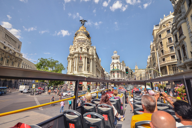 Madrid: biglietto per l'autobus turistico da 1 o 2 giorni
