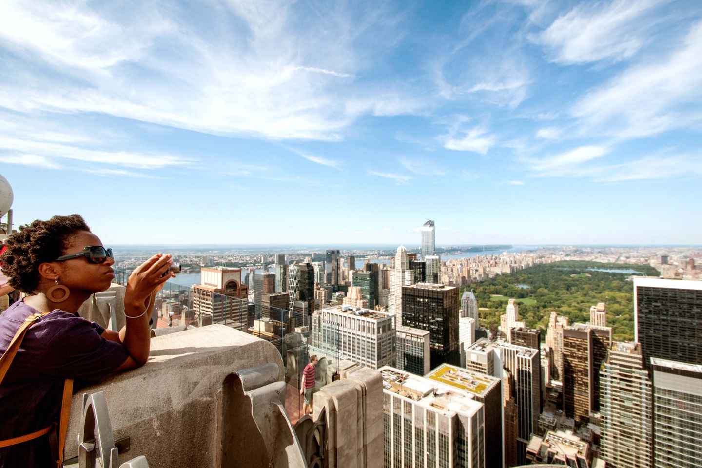 best tours in new york | snap your pictures at the famous manhattan viewing platform, top of the rock!