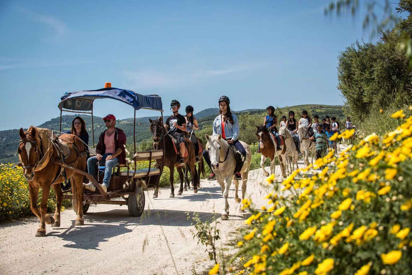 things to do in heraklion greece | enjoy magnificent views while riding a horse