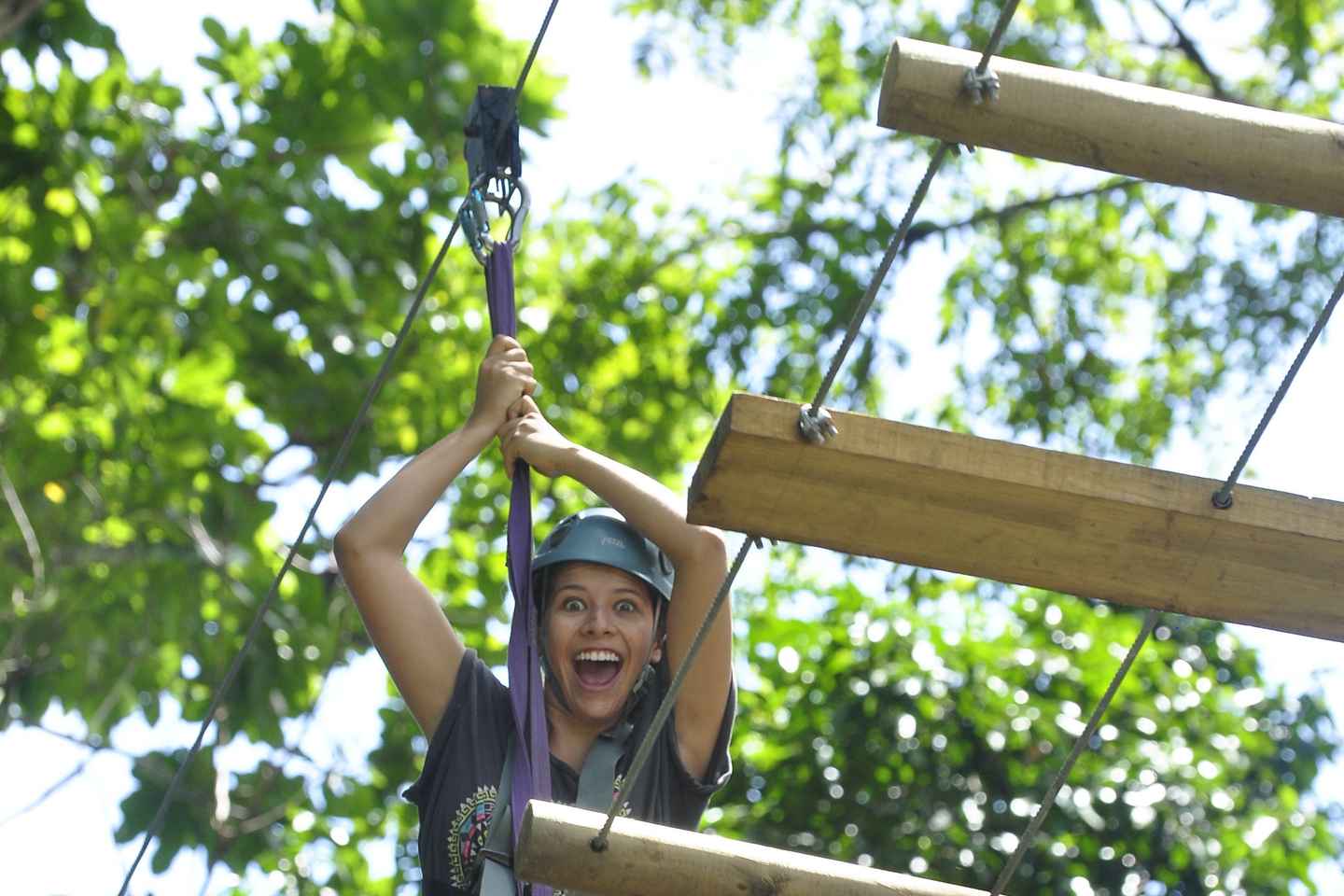 things to do in jaco costa rica | enjoy an adventure canopy and high ropes course