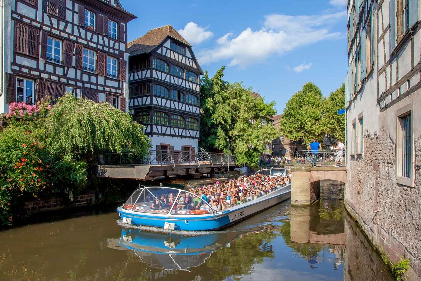 enjoy your day on a canal cruise through strasbourg