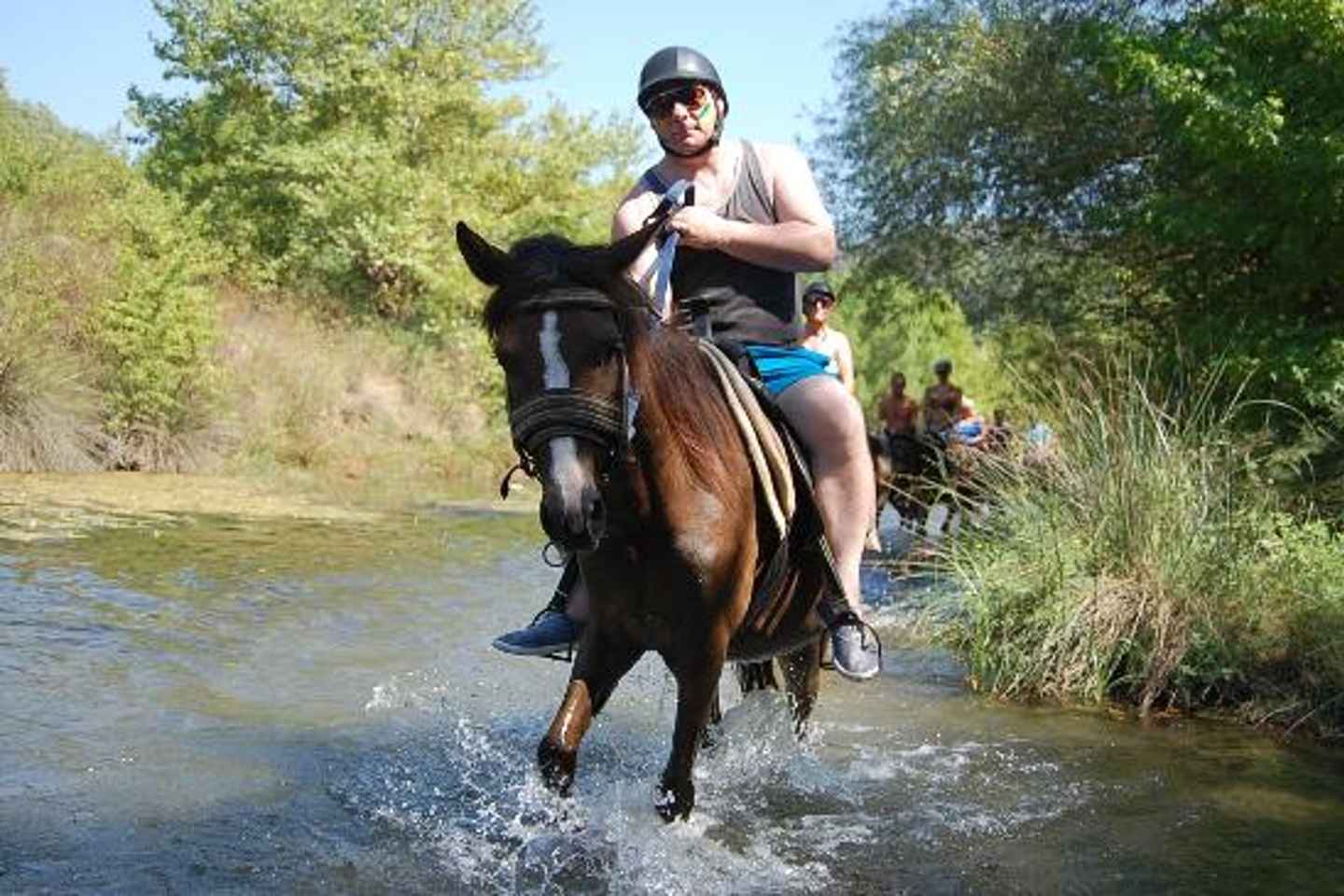 enjoy horseback riding