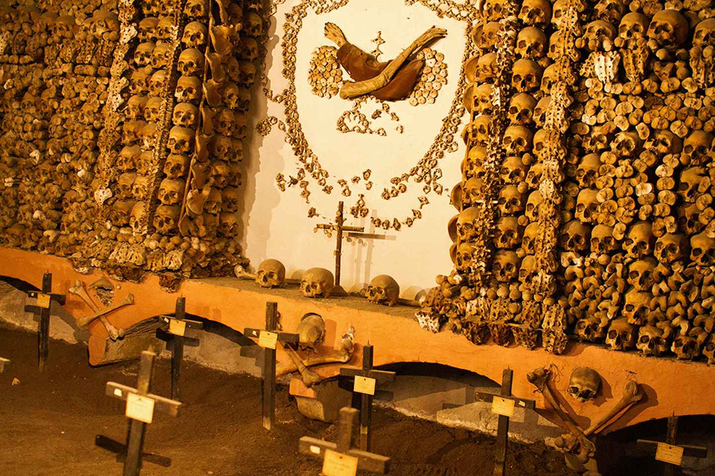 check out the macabre catacombs of rome