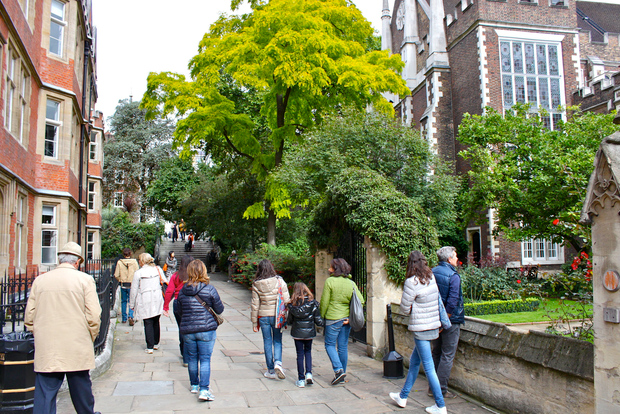 Temple, Twinings e Museum of London: tour in italiano