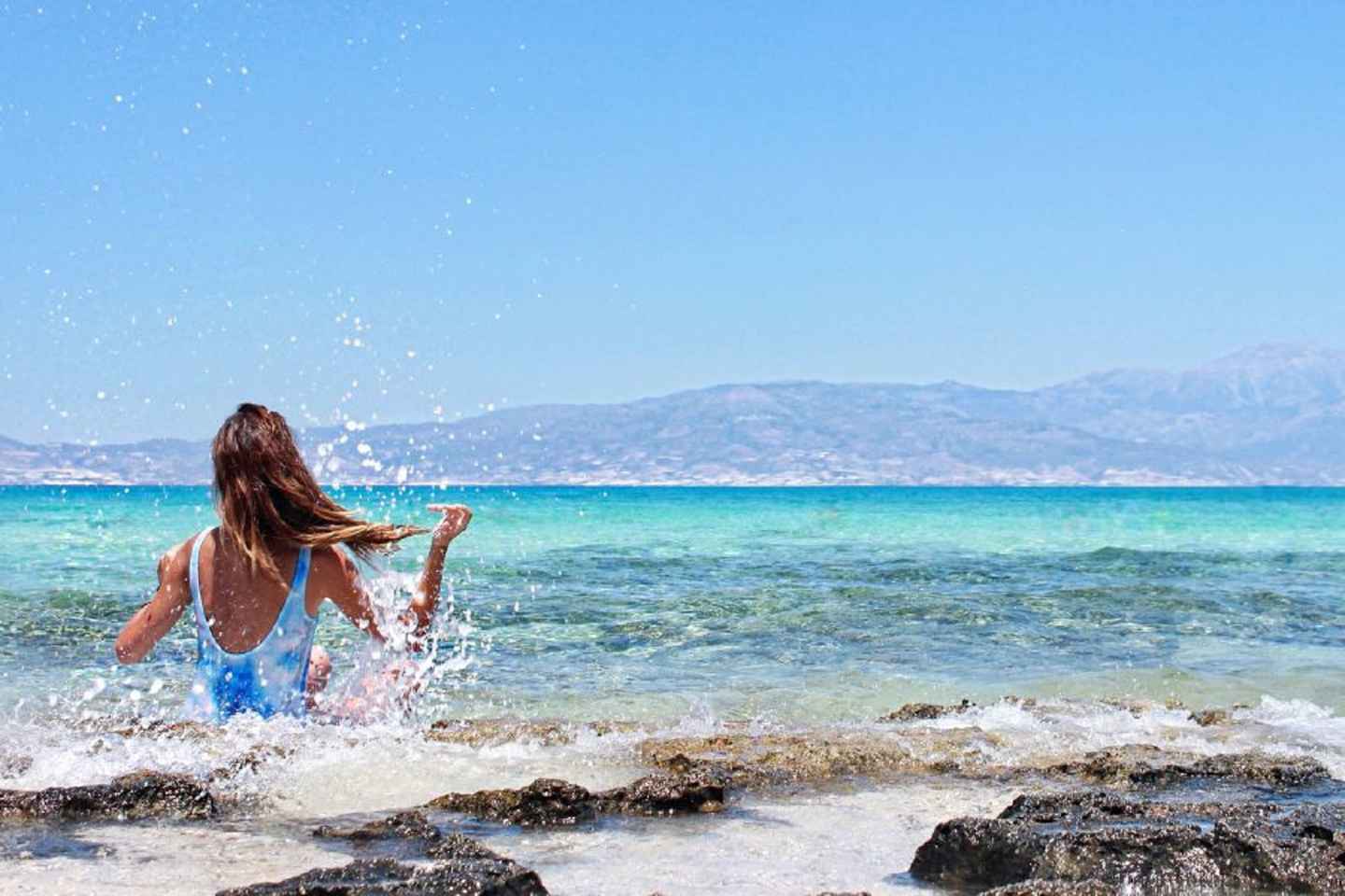 chill by the shores of chrissi island