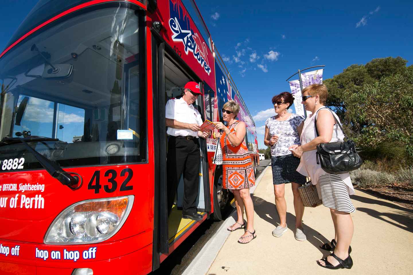 things to do alone in perth | hop-on hop-off sightseeing bus ticket