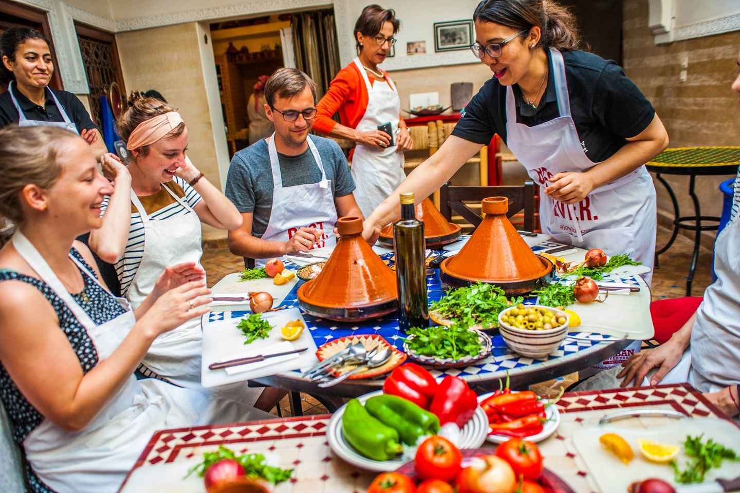 learn the nuances of authentic moroccan cooking, the local style