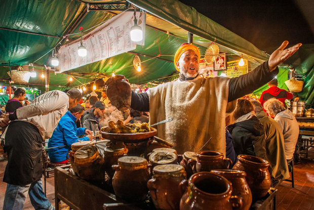 Marrakech: Jemma El Fnaa Food Tour with Dinner