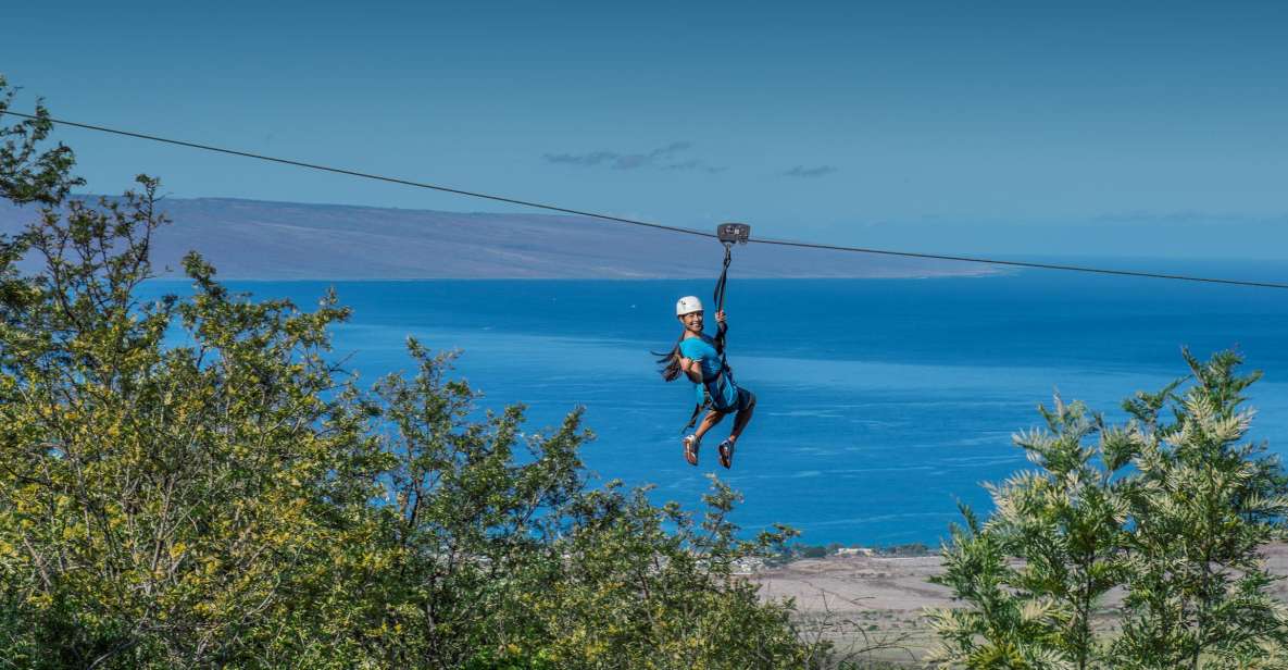 Ziplining in Maui