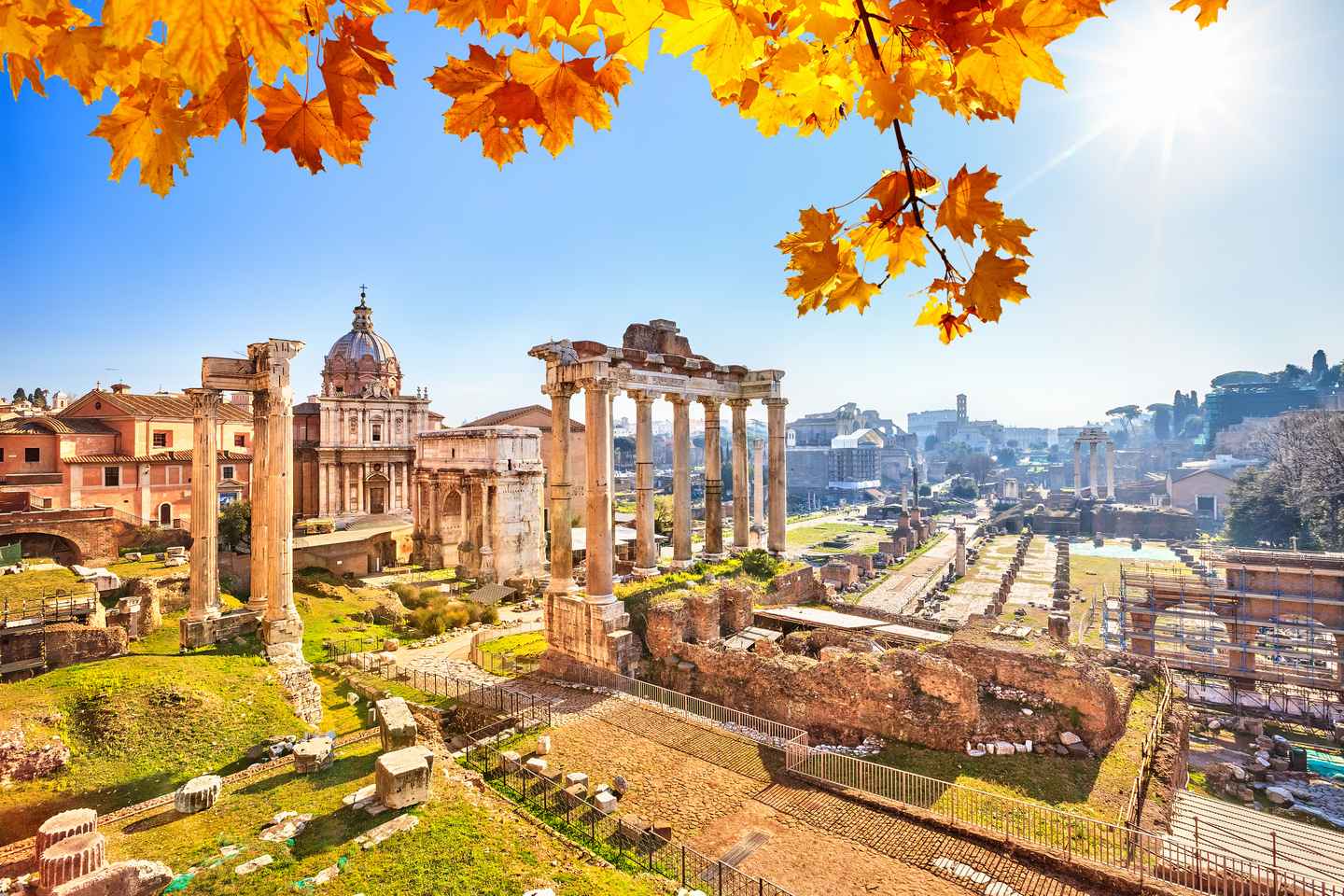 explore the enchanting ruins of the roman forum