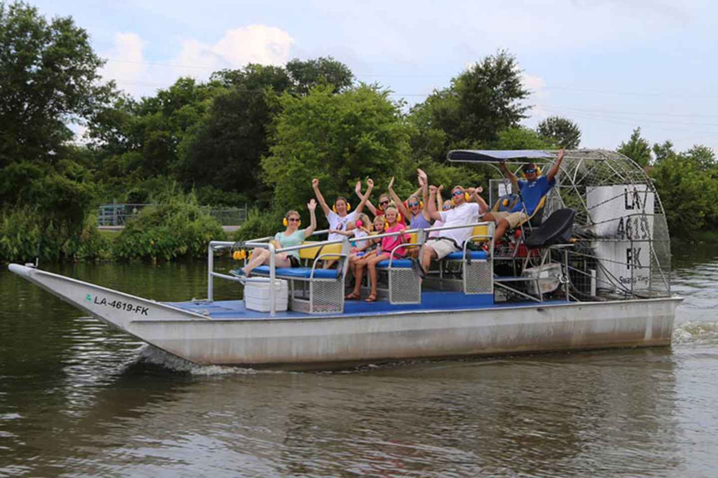 new orleans high-speed airboat ride