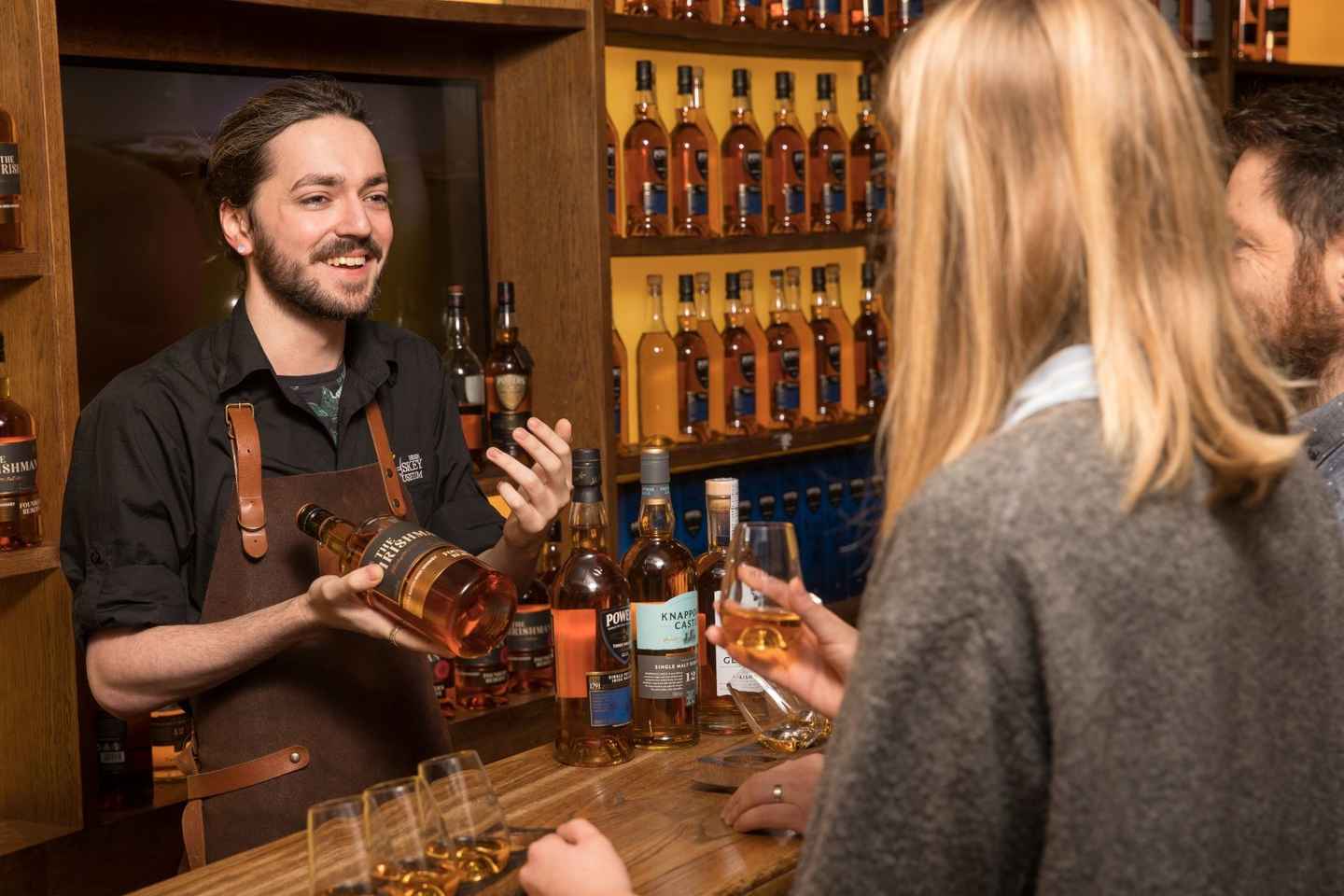 learn about the history of whiskey at the irish whiskey museum