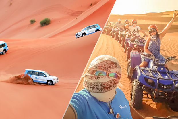 Dubái: safari, quad, paseo en camello y campamento Al Khayma