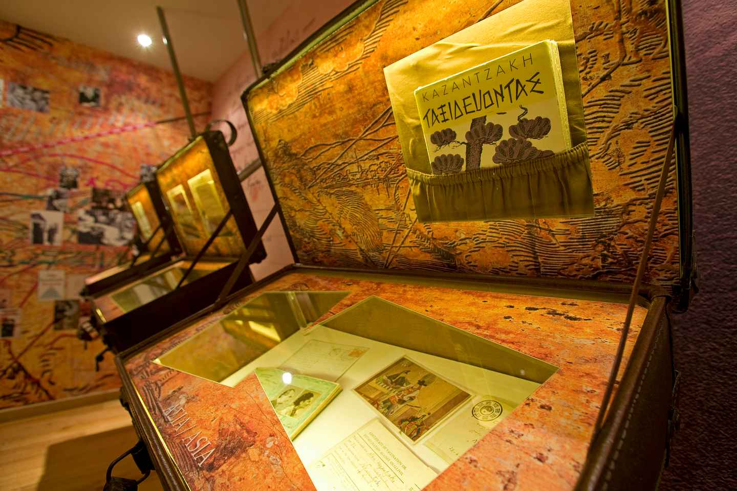 check out literary works at nikos kazantzakis museum