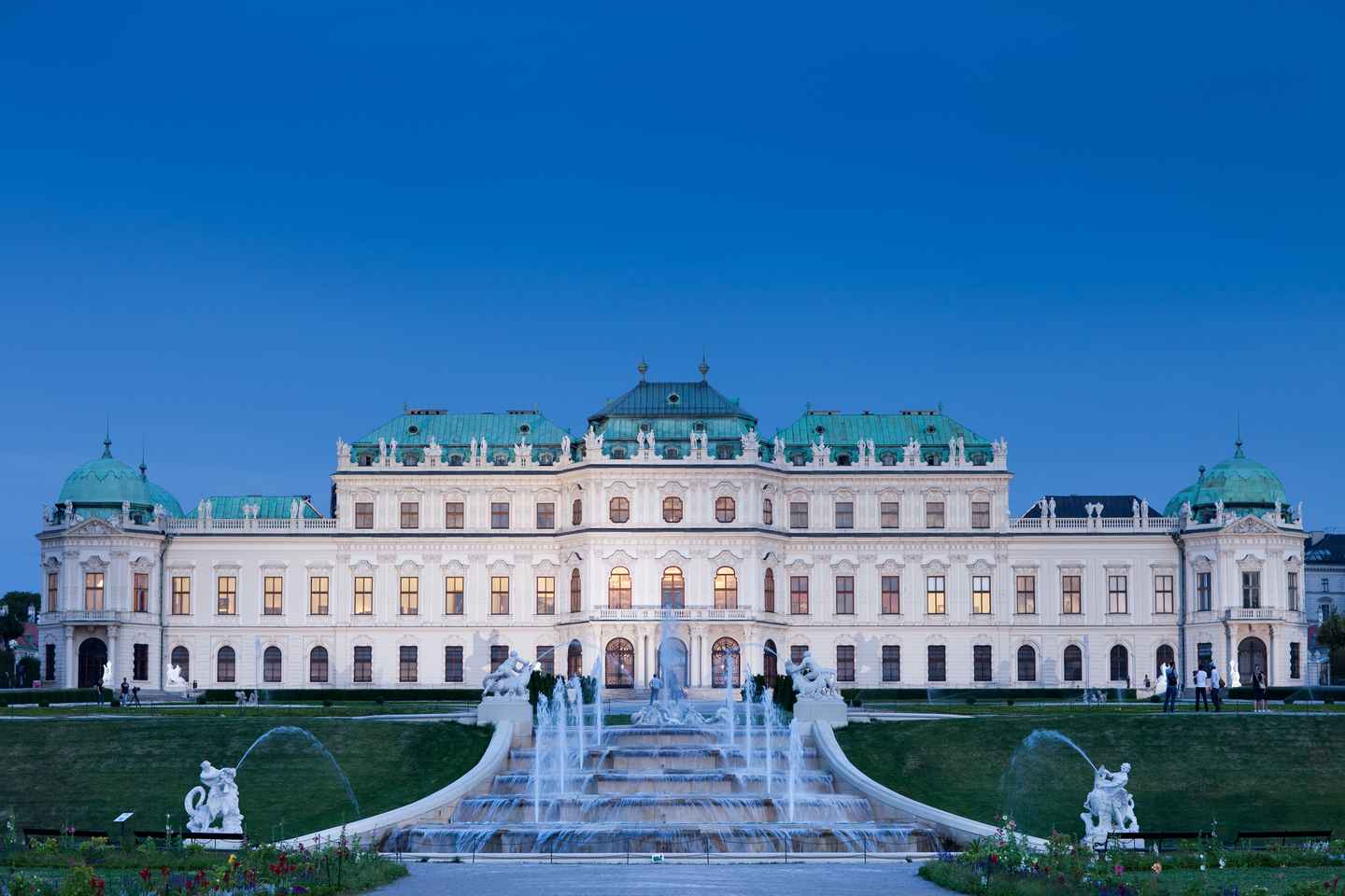 check out the sculptures at belvedere palace