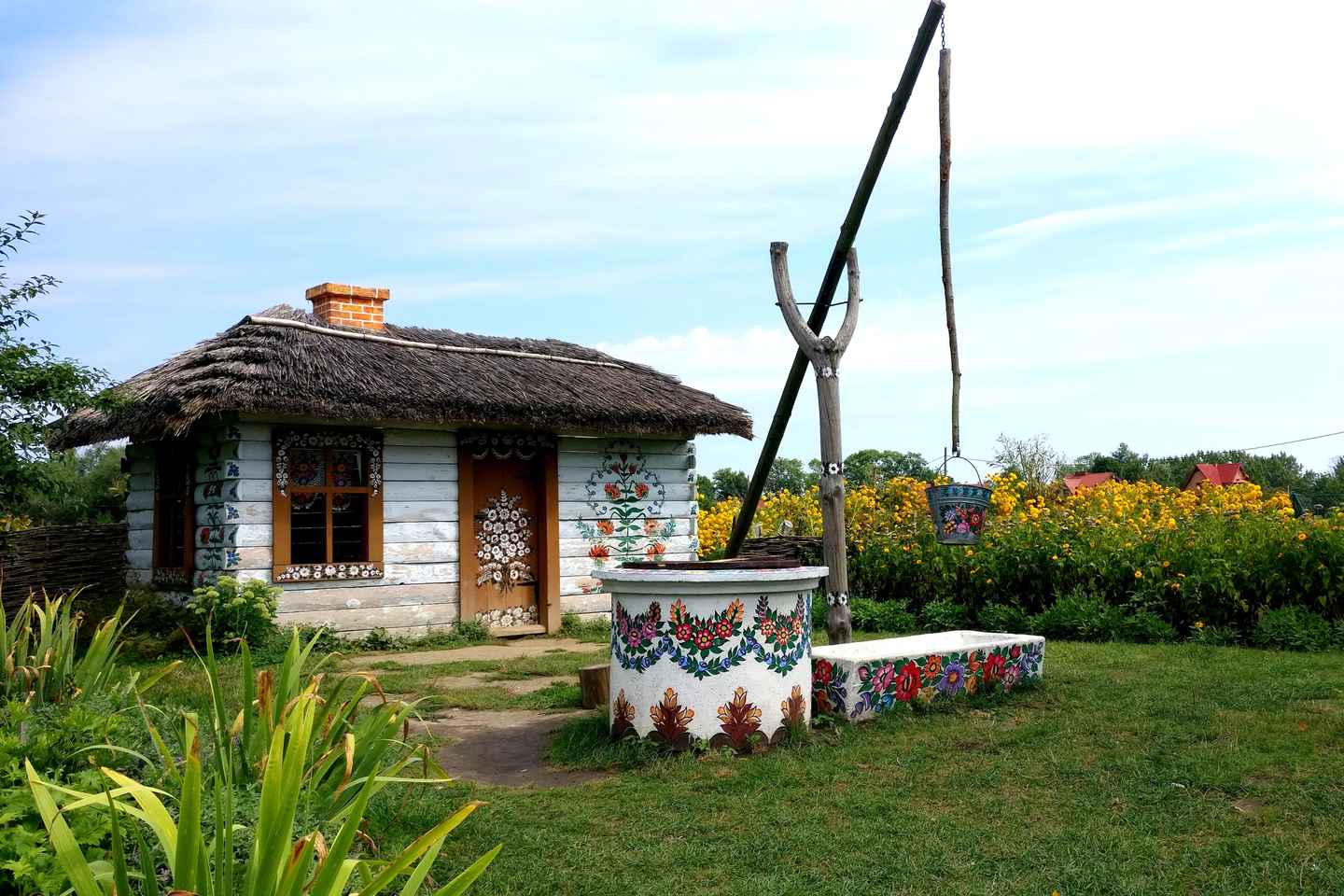 zalipie village