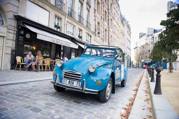 Париж: частная обзорная экскурсия на Citroën 2CV