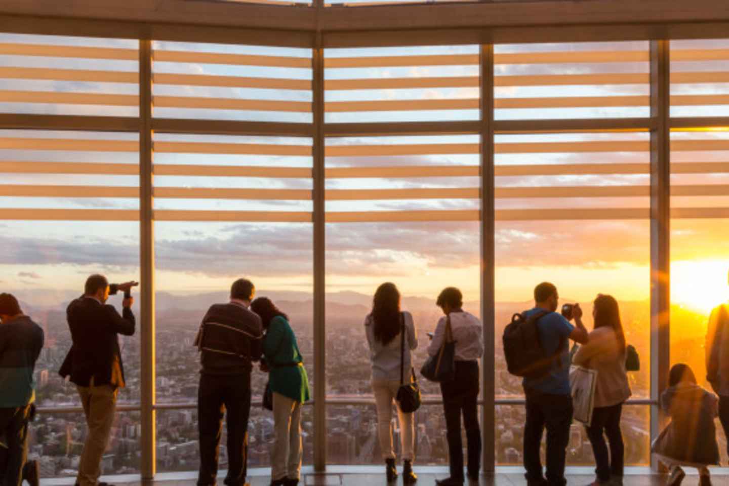wheelchair accessible things to do in santiago | witness the stunning city skyline on sky costanera