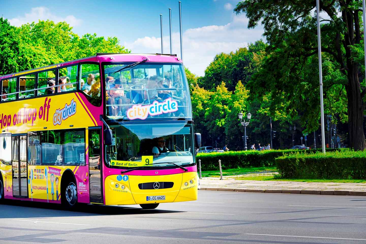 best of berlin: hop-on hop-off bus tour ticket