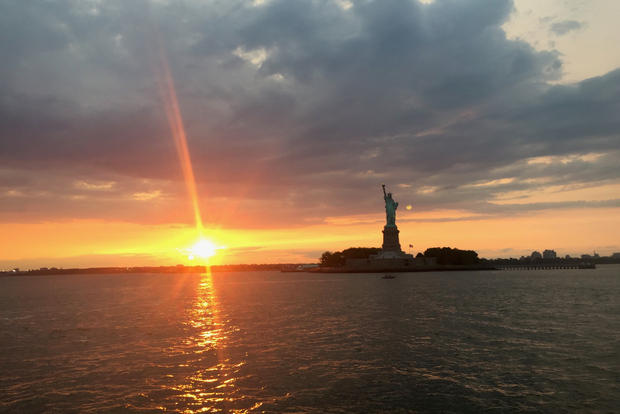 NYC: 60-Min Statue of Liberty & Ellis Island Sunset Cruise
