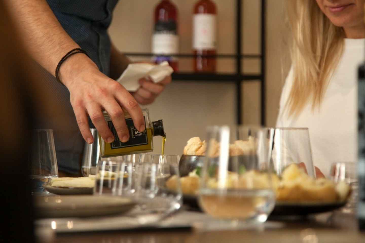 go on a unique olive oil tasting experience