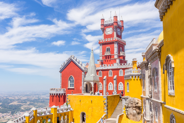 Lisbona: Palazzo Pena, Sintra, Cabo da Roca e Cascais Daytrip