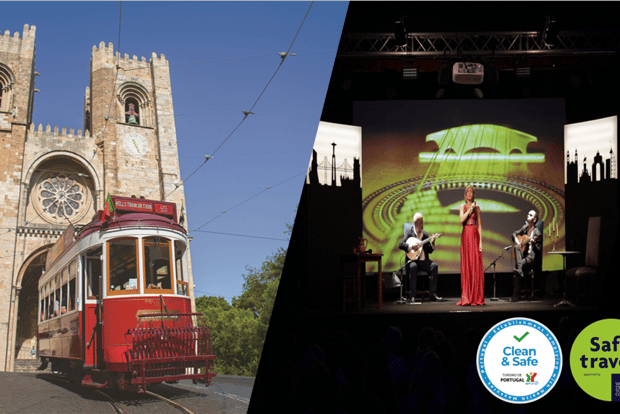 Lisbona: tour 7 colline in tram e spettacolo di Fado