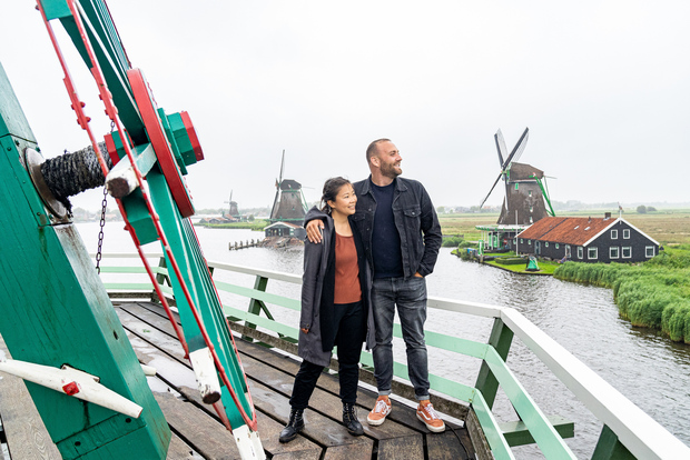 Amsterdam: tour in autobus di piccole dimensioni Volendam, Edam e Zaanse Schans