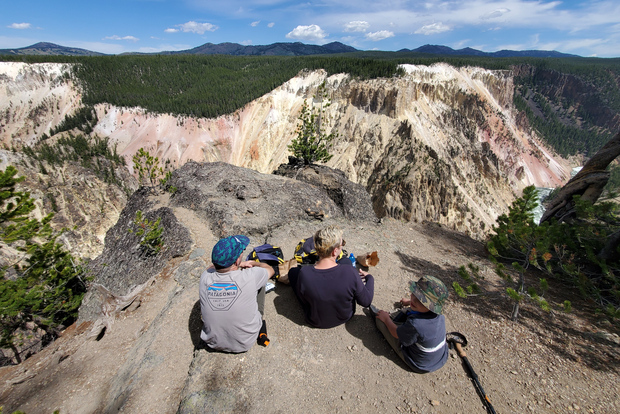 Grand Canyon dello Yellowstone: escursione ad anello con pranzo
