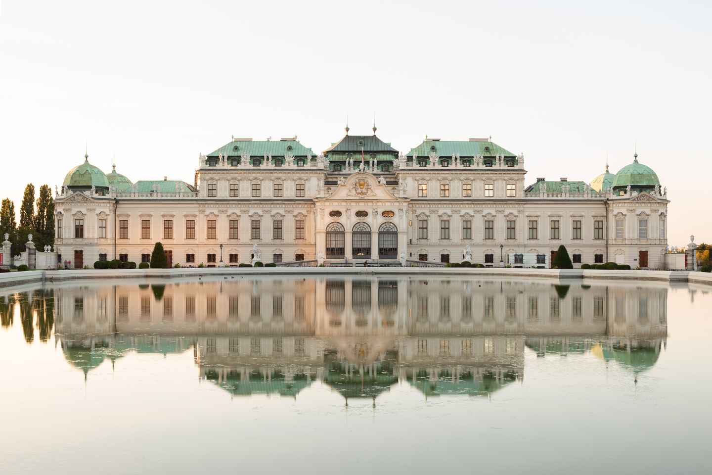 check out the sculptures at belvedere palace
