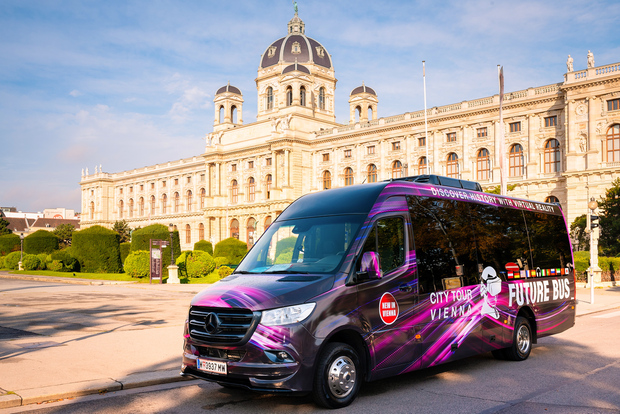 Vienna: tour in autobus con esperienza di realtà virtuale