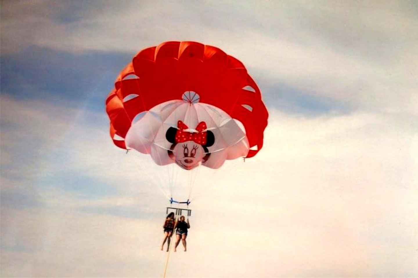 water sports in lanzarote | minute parasailing experience