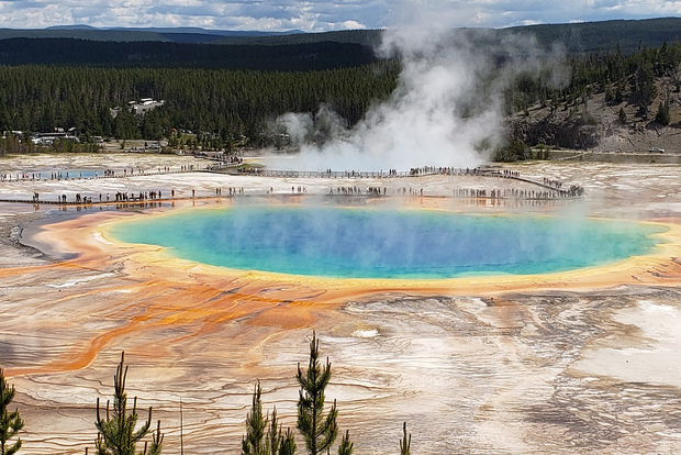 Da Gardiner: tour di Yellowstone, Old Faithful e Hot Springs