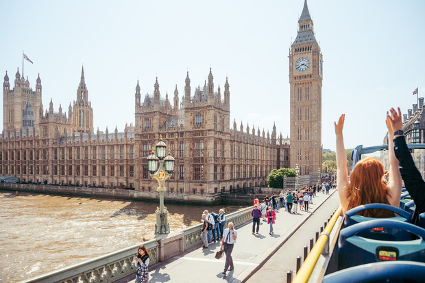 Londra: tour Must See London in autobus panoramico Tootbus con crociera