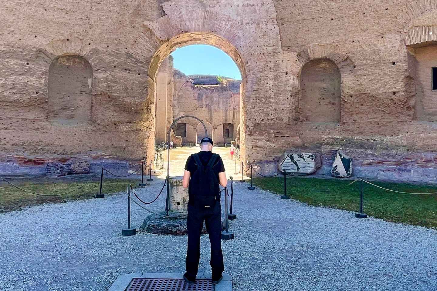 best places to visit in rome | see the ruins of baths of caracalla