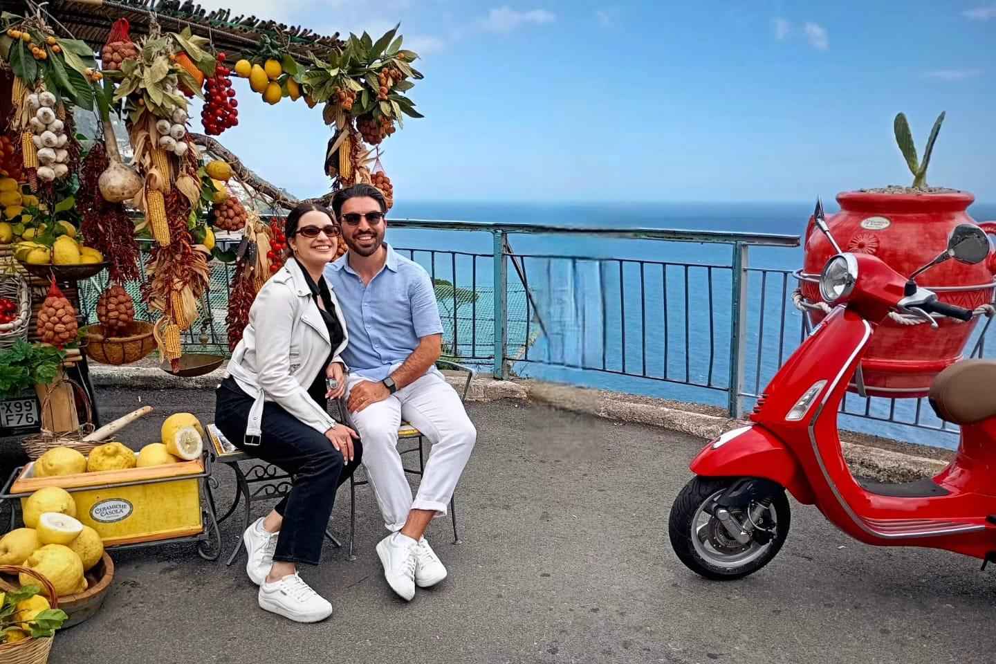 things to do in positano italy | tour amalfi coast on a vespa