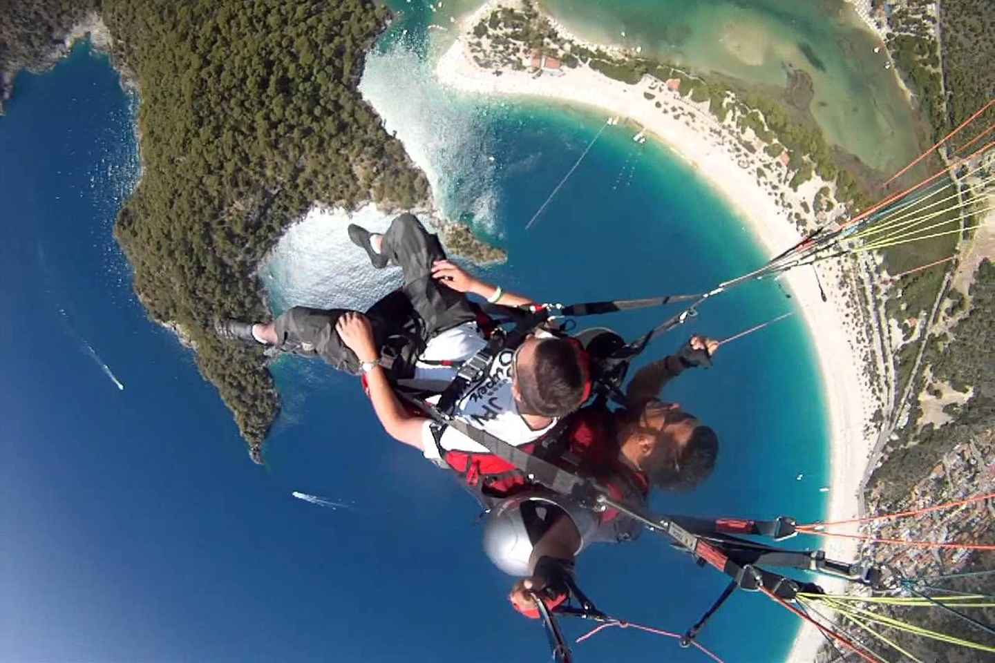 things to do in fethiye turkey | soar high at blue lagoon ölüdeniz tandem paragliding