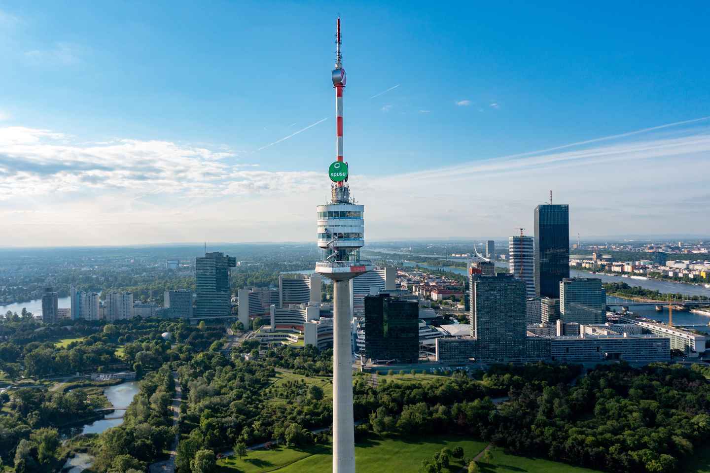 things to do at night in vienna | experience a 360-degree view from the danube tower