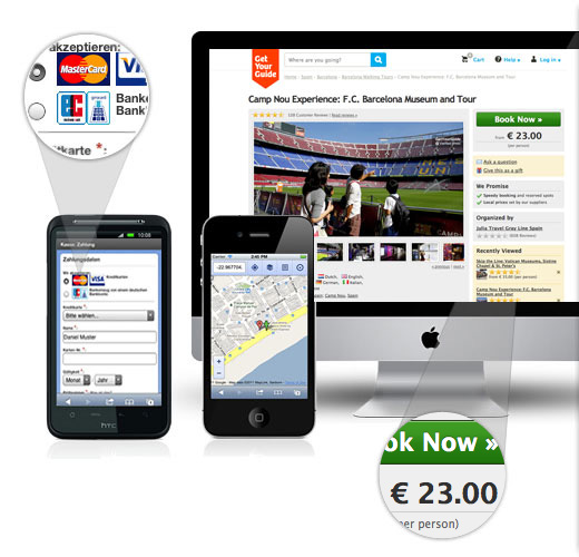 Sales Worldwide with the GetYourGuide channel Sales Worldwide with the GetYourGuide channel