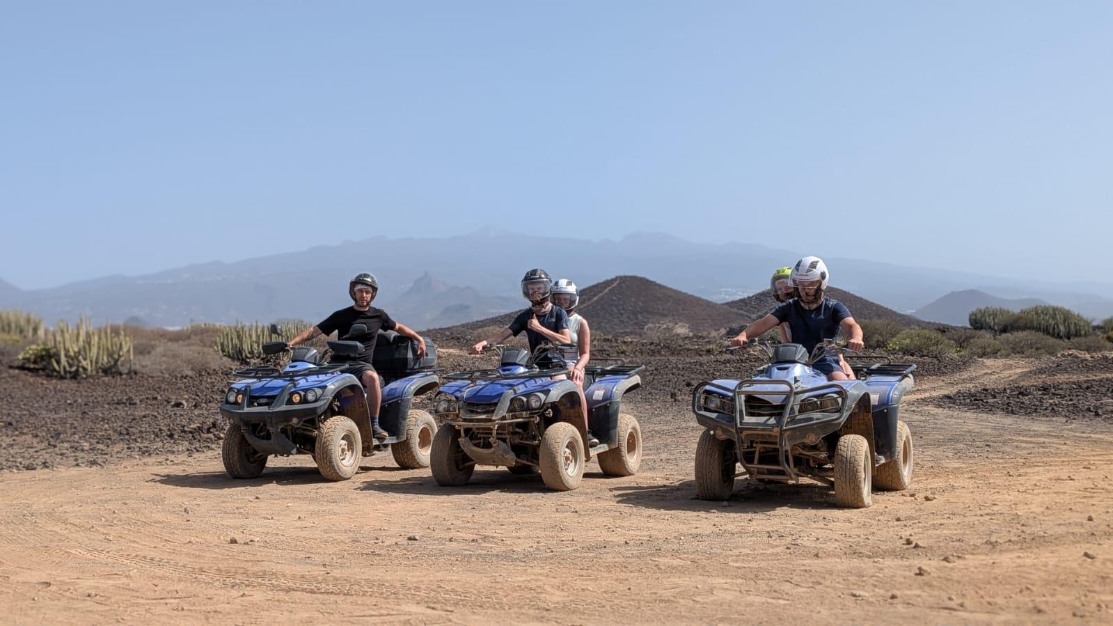 Tenerife All-Terrain Quad Bike Expedition