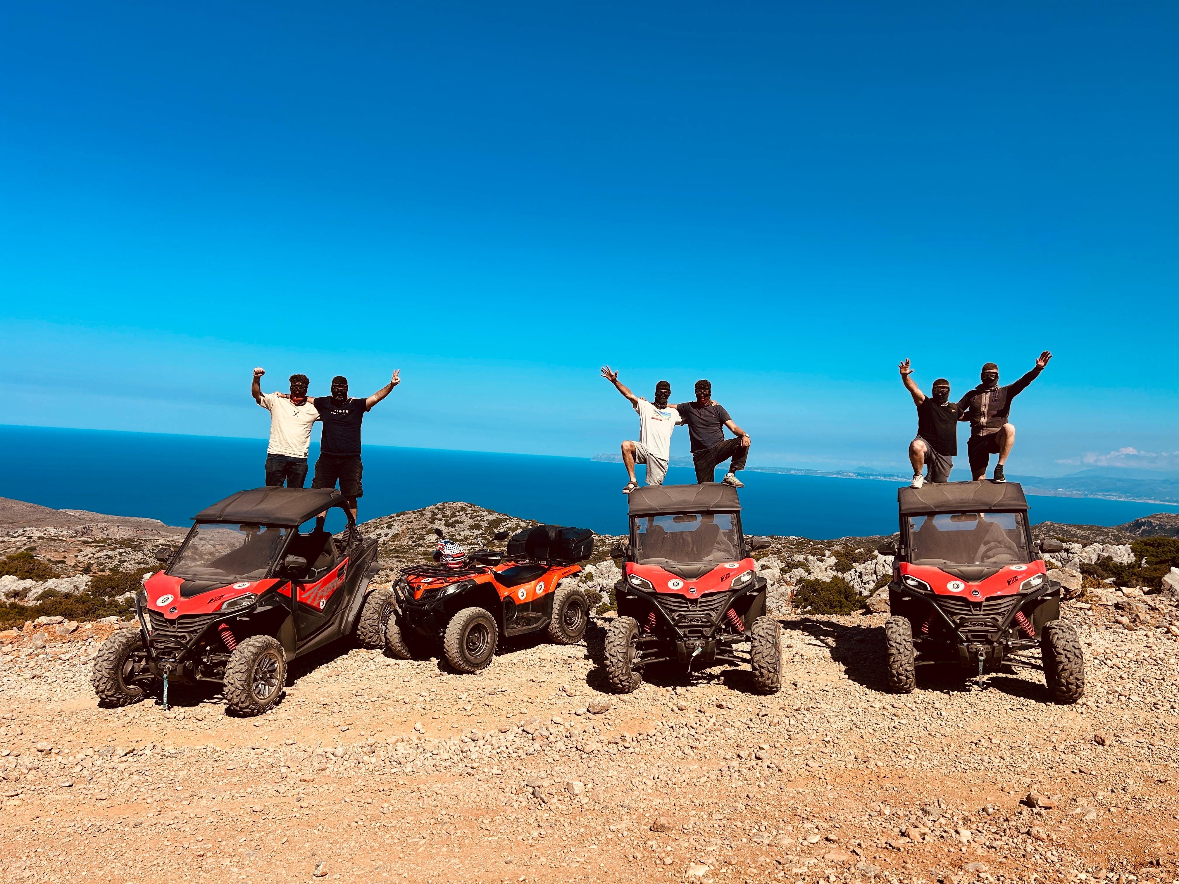 Chania Buggy Safari to Menies Beach