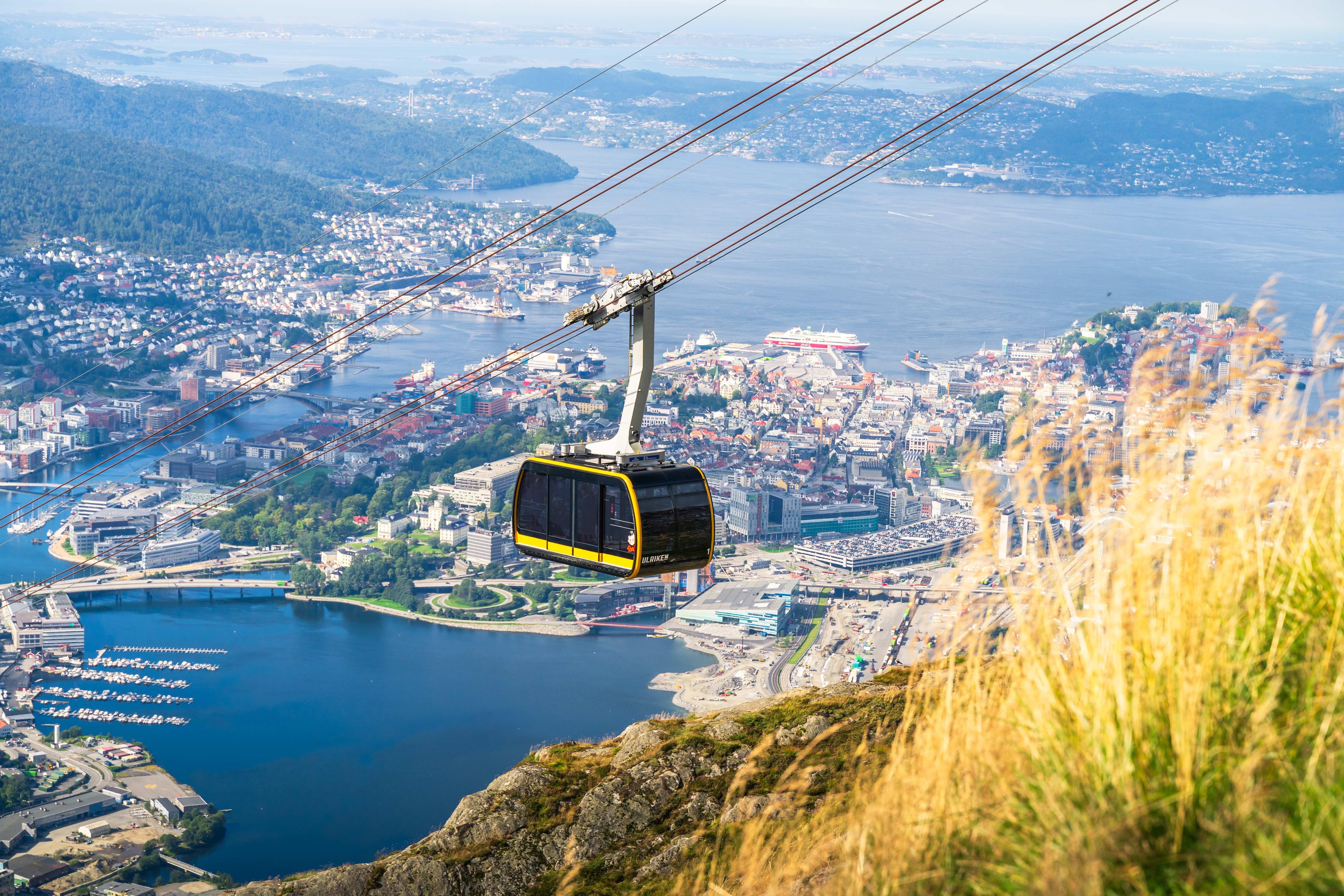 Ulriken Cable Car Round-Trip Ticket