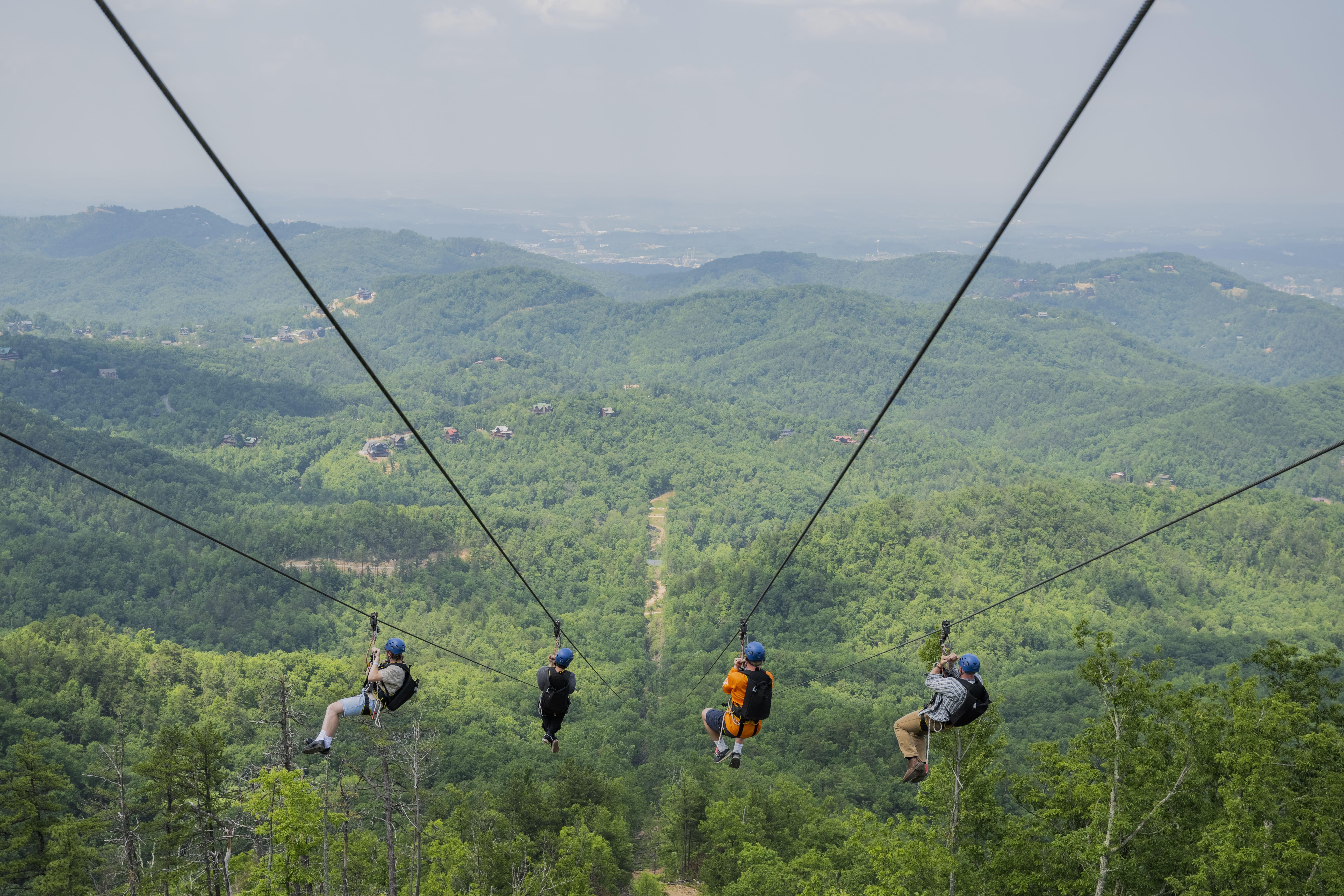 MegaZip Zipline Adventure at WildSide