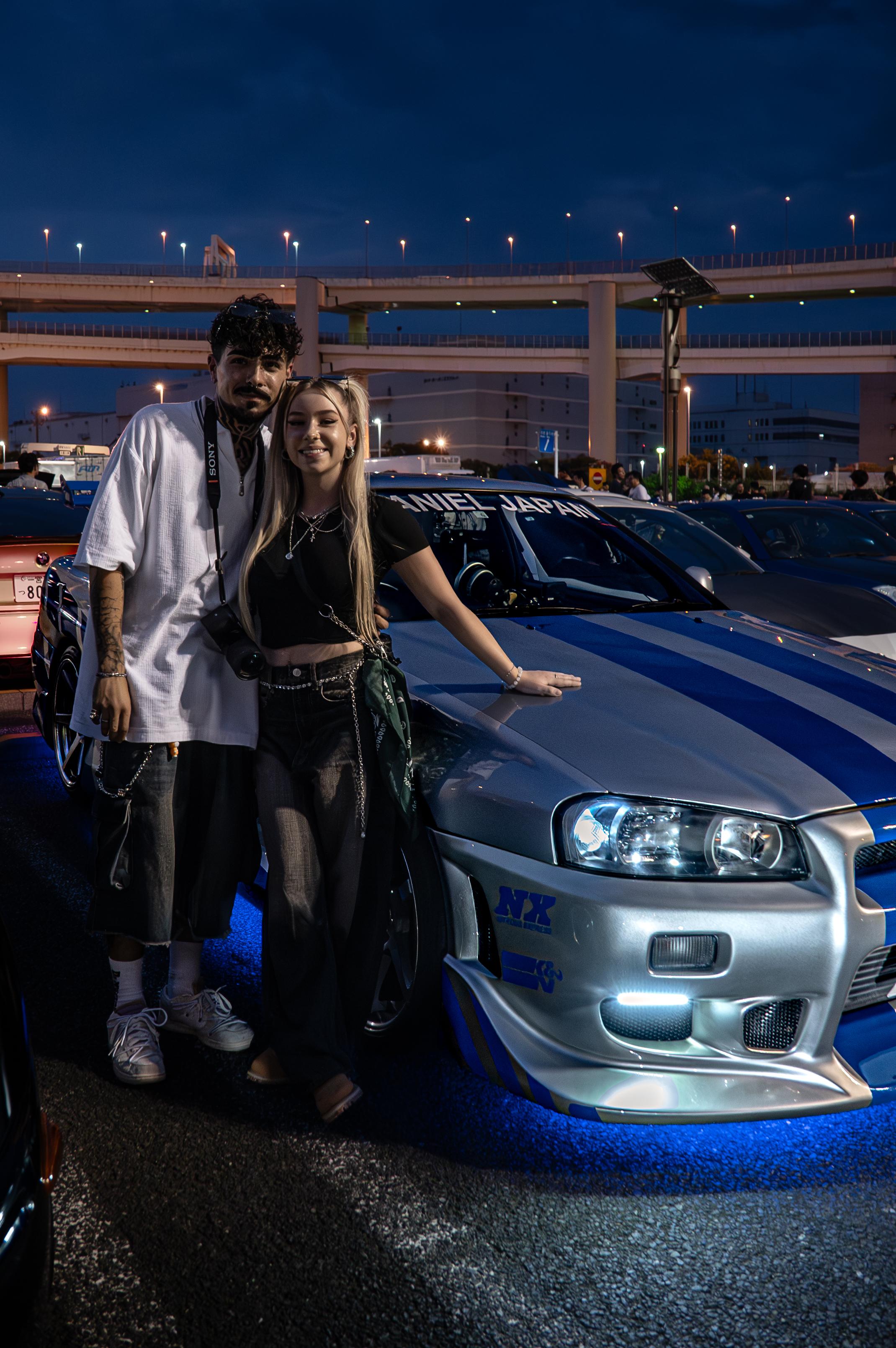 Tokyo: Night JDM Daikoku Experience in Supra/R34/Evo/R35/S15