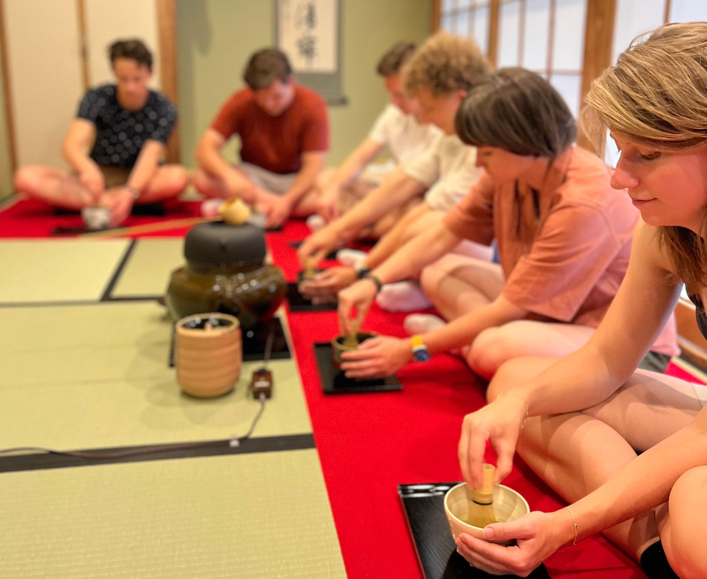 Traditional Matcha Tea Ceremony in Downtown Osaka