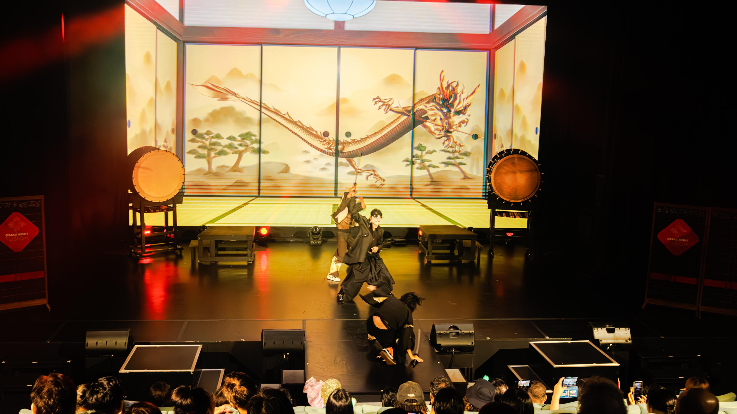 Osaka Modern Samurai, Kabuki & Taiko Fusion Performance