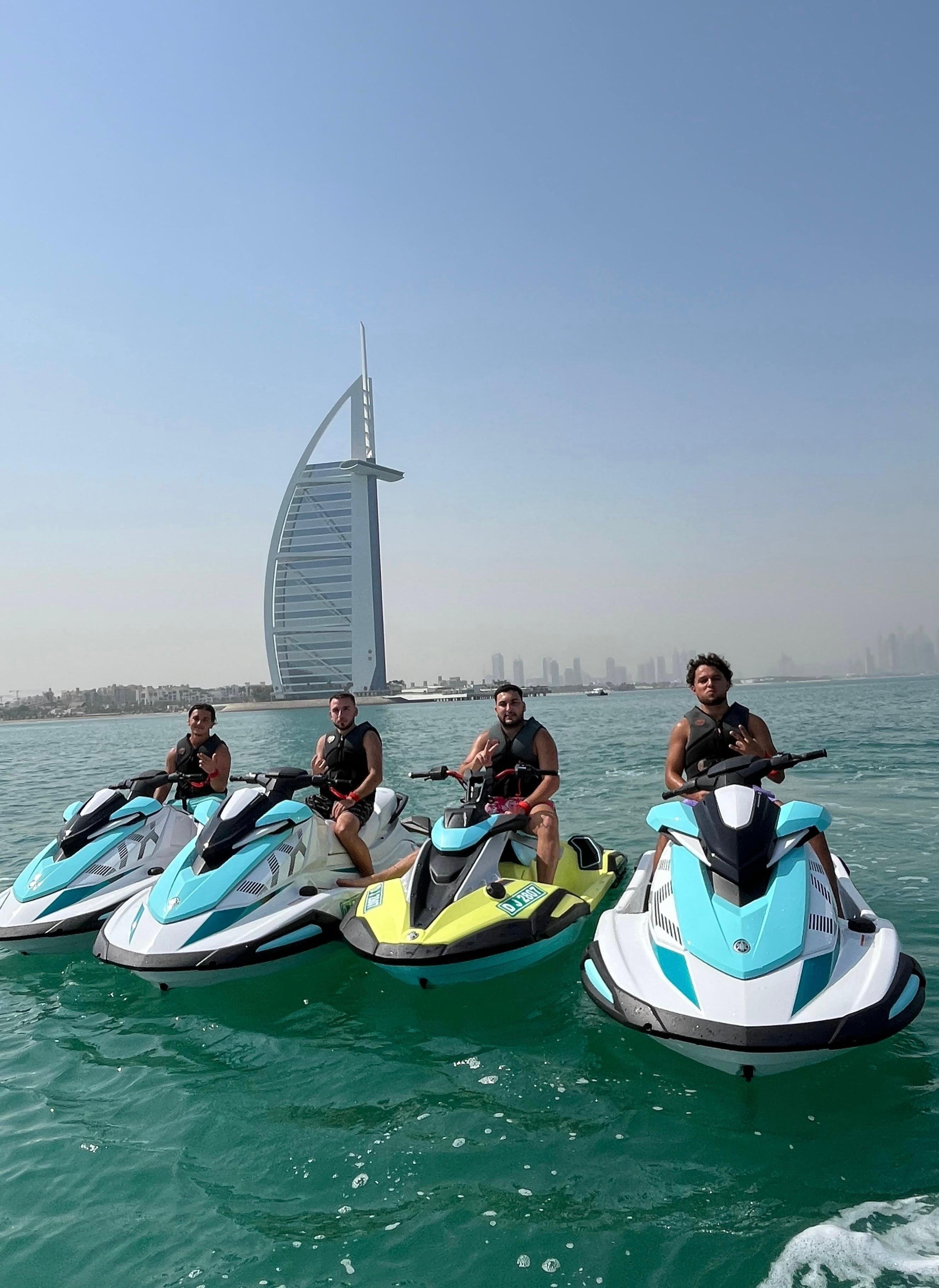 Dubai Jet Ski Adventure: Iconic Landmarks & Skyline Views