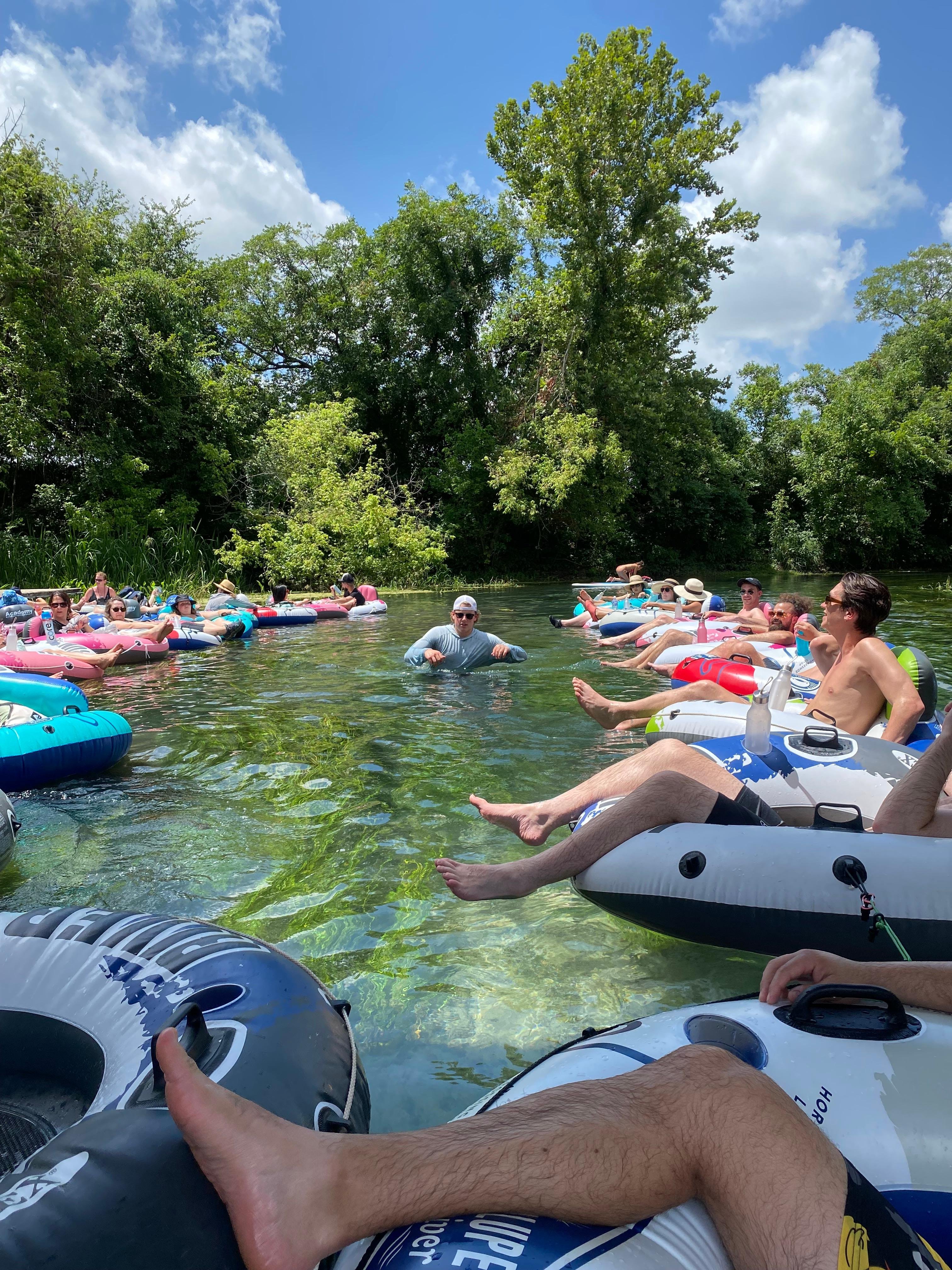 San Marcos River Social Tubing Adventure from Austin